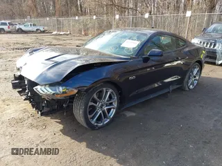 2021 Ford Mustang GT with VIN 1FA6P8CF0M5133019, listed as a IAAI auction lot 41534938 with 65,526 mi miles and . Bid and sale history available at carsss.com. Image 18.