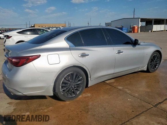 2018 Infiniti Q50 Sport z VIN JN1EV7AP3JM350036, wystawiony jako Copart lot #56720915 z przebiegiem 75 298 mil mil oraz Szkoda całkowita • Salvage title. Historia ofert i sprzedaży dostępna na DreamBid. Obrazek 3.
