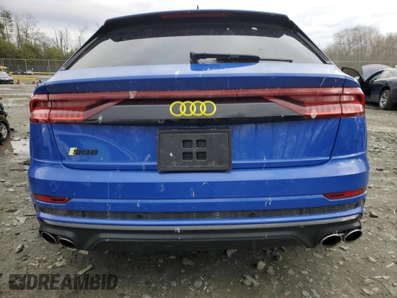 2022 Audi SQ8 Prestige z VIN WA1CWBF15ND010766, wystawiony jako Copart lot #47976515 z przebiegiem 34 141 mil mil oraz Szkoda całkowita • Salvage title. Historia ofert i sprzedaży dostępna na DreamBid. Obrazek 6.