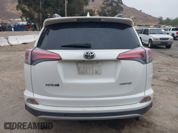2016 Toyota RAV4 Limited with VIN JTMYFREV2GJ065656, listed as a IAAI auction lot 42575320 with 124,648 mi miles and . Bid and sale history available at DreamBid. Image 17.