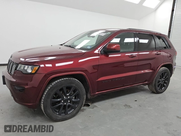 2018 Jeep Grand Cherokee Altitude with VIN 1C4RJEAGXJC185526, listed as a Copart auction lot 46319385 with 133,032 mi miles and Clean Title. Bid and sale history available at carsss.com. Image 1.