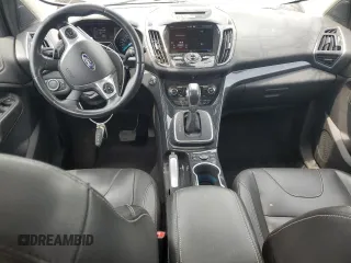 2013 Ford Escape Titanium with VIN 1FMCU9J9XDUB88989, listed as a Copart auction lot 64994445 with 192,833 mi miles and Salvage title. Bid and sale history available at DreamBid. Image 8.