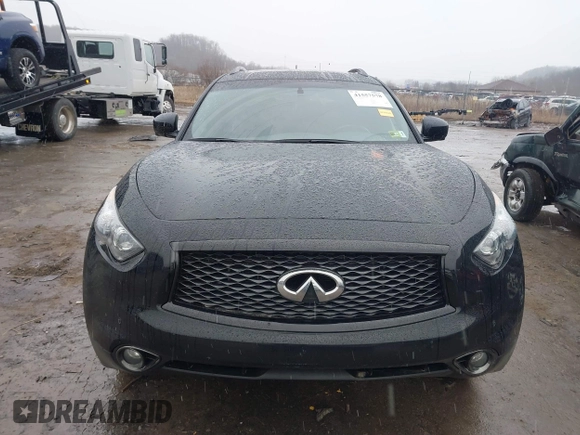 2017 Infiniti QX70 with VIN JN8CS1MW0HM415145, listed as a IAAI auction lot 41557578 with 42,502 mi miles and . Bid and sale history available at DreamBid. Image 13.