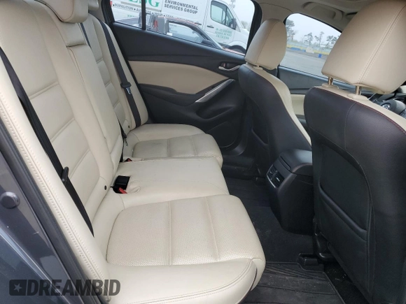 2014 Mazda 6 i Grand Touring with VIN JM1GJ1W61E1132313, listed as a Copart auction lot 54898745 with 117,905 mi miles and Salvage Title. Bid and sale history available at DreamBid. Image 10.
