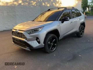 2020 Toyota RAV4 Hybrid XSE z VIN 4T3EWRFV1LU004070, wystawiony jako Copart lot #84475775 z przebiegiem 46 799 mil mil oraz Szkoda całkowita • Salvage title. Historia ofert i sprzedaży dostępna na DreamBid. Obrazek 11.