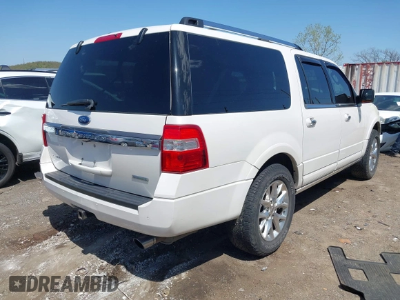 2017 Ford Expedition Max Limited с VIN 1FMJK1KT7HEA81097, выставлен на аукционе IAAI как лот 41974420 с пробегом 145 645 миль миль и . История ставок и продаж доступна на DreamBid. Изображение 4.