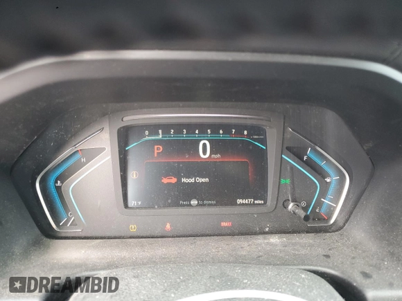 2019 Honda Odyssey Touring z VIN 5FNRL6H87KB098010, wystawiony jako Copart lot #54791505 z przebiegiem 94 477 mil mil oraz Szkoda całkowita • Salvage title. Historia ofert i sprzedaży dostępna na DreamBid. Obrazek 9.