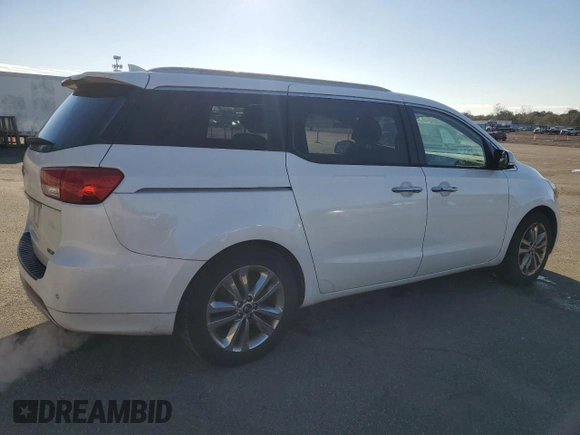 2015 Kia Sedona SX-L with VIN KNDME5C18F6031846, listed as a Copart auction lot 86215714 with 153,150 mi miles and Clean Title. Bid and sale history available at DreamBid. Image 3.