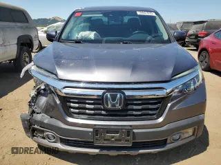 2020 Honda Ridgeline RTL-E with VIN 5FPYK3F76LB010841, listed as a Copart auction lot 59603935 with 53,055 mi miles and Salvage title. Bid and sale history available at DreamBid. Image 5.