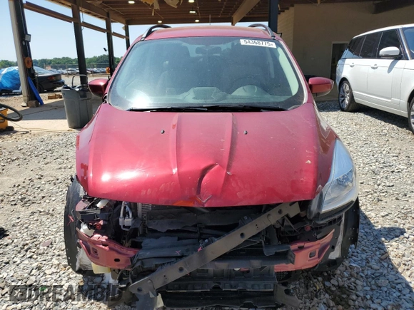 2014 Ford Escape SE with VIN 1FMCU0GX2EUD62962, listed as a Copart auction lot 54368775 with 63,495 mi miles and Salvage Title. Bid and sale history available at DreamBid. Image 5.