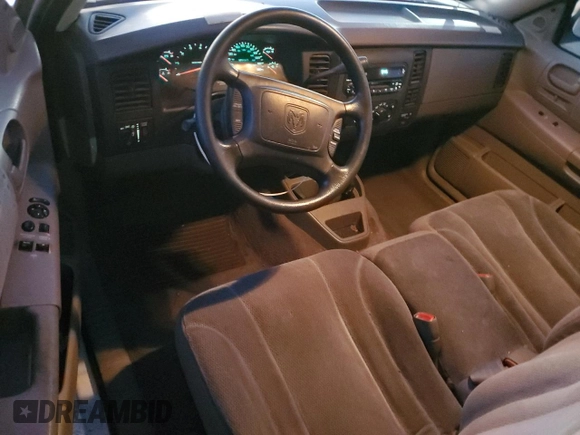 2001 Dodge Dakota Sport with VIN 1B7GL22N71S341217, listed as a Copart auction lot 86552684 with 149,608 mi miles and Salvage Title. Bid and sale history available at carsss.com. Image 8.