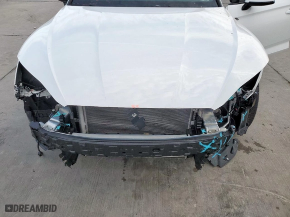 2024 Audi A5 Sportback S line Premium with VIN WAUDACF55RA081956, listed as a Copart auction lot 45526665 with 8,015 mi miles and Salvage Title. Bid and sale history available at carsss.com. Image 11.