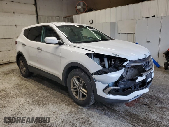 2017 Hyundai Santa Fe 2.4L with VIN 5XYZTDLB8HG438631, listed as a Copart auction lot 59996325 with 200,388 mi miles and Salvage title. Bid and sale history available at DreamBid. Image 4.