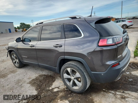 2019 Jeep Cherokee Limited with VIN 1C4PJLDX3KD145596, listed as a Copart auction lot 63126035 with 76,791 mi miles and Clean title. Bid and sale history available at DreamBid. Image 2.