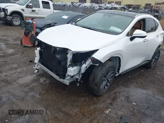 2025 Lexus NX with VIN 2T2HKCEZ3SC043032, listed as a IAAI auction lot 41704791 with 1,135 mi miles. Bid and sale history available at carsss.com. Image 2.