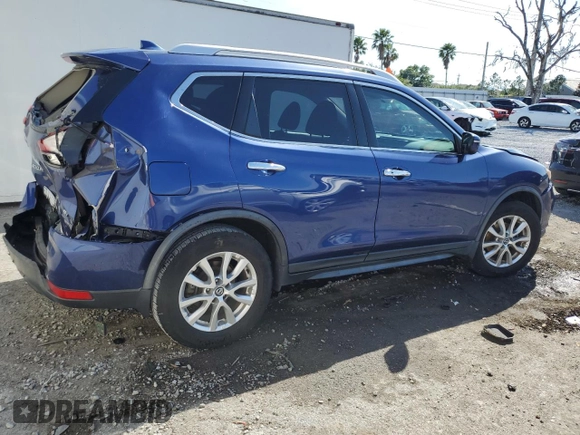 2017 Nissan Rogue S with VIN JN8AT2MT0HW139019, listed as a Copart auction lot 51465675 with 99,286 mi miles and Salvage Title. Bid and sale history available at carsss.com. Image 3.