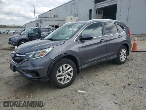 2015 Honda CR-V EX-L with VIN 2HKRM3H78FH549925, listed as a Copart auction lot 51693725 with 116,637 mi miles and Salvage Title. Bid and sale history available at carsss.com. Image 1.