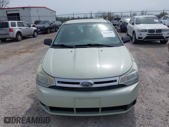 2010 Ford Focus SE with VIN 1FAHP3FN3AW217100, listed as a IAAI auction lot 42061308 with 284,276 mi miles. Bid and sale history available at carsss.com. Image 6.