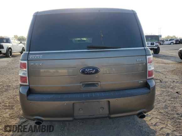 2014 Ford Flex SEL with VIN 2FMHK6C86EBD08695, listed as a Copart auction lot 51060905 with 198,050 mi miles and Salvage Title. Bid and sale history available at carsss.com. Image 6.