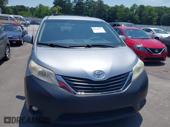 2011 Toyota Sienna LE AAS with VIN 5TDKK3DC7BS037510, listed as a IAAI auction lot 42587912 with 226,689 mi miles and . Bid and sale history available at DreamBid. Image 12.