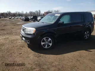 2013 Honda Pilot EX-L with VIN 5FNYF4H66DB072393, listed as a Copart auction lot 51377505 with 185,106 mi miles and Salvage Title. Bid and sale history available at carsss.com. Image 12.