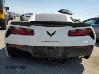 2019 Chevrolet Corvette 1LT with VIN 1G1YB2D71K5120744, listed as a Copart auction lot 54801174 with 28,131 mi miles and Salvage Title. Bid and sale history available at carsss.com. Image 6.