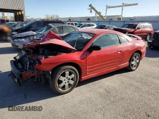 2002 Mitsubishi Eclipse GT with VIN 4A3AC84H92E106976, listed as a Copart auction lot 50069274 with 196,371 mi miles and Salvage Title. Bid and sale history available at DreamBid. Image 1.