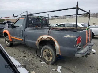 2002 Ford F-250 XL with VIN 1FTNF21L42EC09918, listed as a Copart auction lot 47365425 with 169,115 mi miles and Salvage title. Bid and sale history available at DreamBid. Image 2.