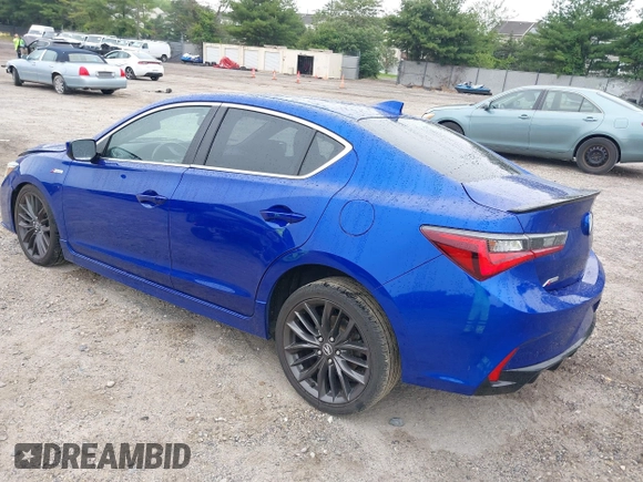 2021 Acura ILX Premium with VIN 19UDE2F89MA005226, listed as a IAAI auction lot 42512465 with 61,257 mi miles and . Bid and sale history available at DreamBid. Image 3.