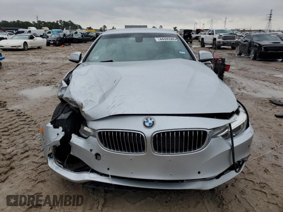 2014 BMW 4 Series 428i with VIN WBA3V7C50EJ873373, listed as a Copart auction lot 44395565 with 33,042 mi miles and Salvage title. Bid and sale history available at DreamBid. Image 5.