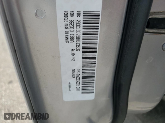 2011 Dodge Charger Rallye Plus with VIN 2B3CL3CG9BH613586, listed as a Copart auction lot 66336444 with 141,457 mi miles and Salvage Title. Bid and sale history available at carsss.com. Image 14.
