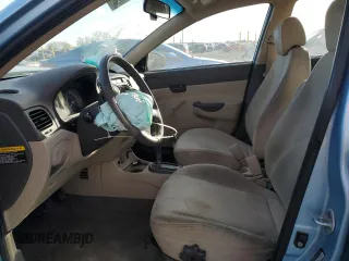2009 Hyundai Accent Auto GLS with VIN KMHCN46C99U389245, listed as a Copart auction lot 49434645 with 0 mi miles and Salvage Title. Bid and sale history available at carsss.com. Image 7.
