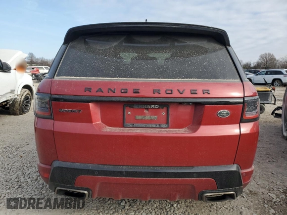 2019 Land Rover Range Rover Sport HSE Dynamic with VIN SALWV2SV0KA418094, listed as a Copart auction lot 83064844 with 111,579 mi miles and Salvage Title. Bid and sale history available at carsss.com. Image 6.