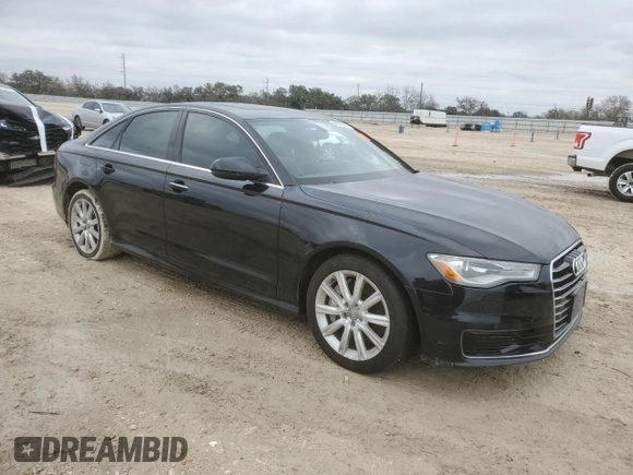 2016 Audi A6 2.0T Premium Plus with VIN WAUDFAFC3GN169303, listed as a Copart auction lot 45297885 with 101,065 mi miles and Clean Title. Bid and sale history available at carsss.com. Image 4.