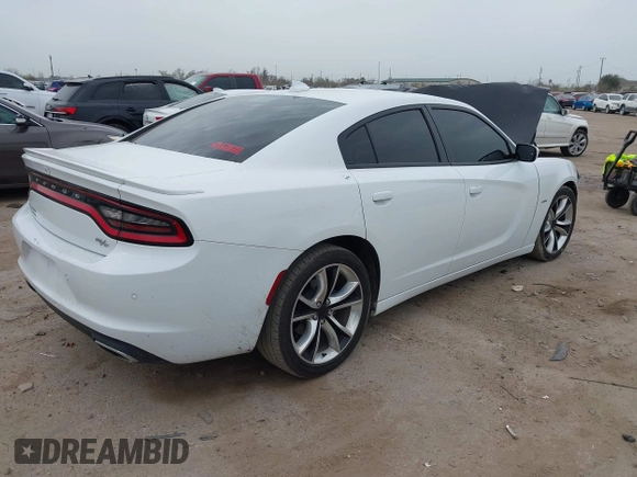 2015 Dodge Charger RT with VIN 2C3CDXCT7FH886214, listed as a IAAI auction lot 41748638 with 43,128 mi miles and . Bid and sale history available at DreamBid. Image 4.
