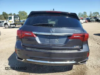 2020 Acura MDX Sport Hybrid w/Technology Pkg with VIN 5J8YD7H58LL001451, listed as a Copart auction lot 69952674 with 61,892 mi miles and Salvage Title. Bid and sale history available at carsss.com. Image 6.