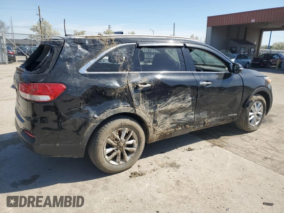 2016 Kia Sorento LX z VIN 5XYPGDA59GG179624, wystawiony jako Copart lot #54528595 z przebiegiem Nie podano mil oraz Szkoda całkowita • Salvage title. Historia ofert i sprzedaży dostępna na DreamBid. Obrazek 3.