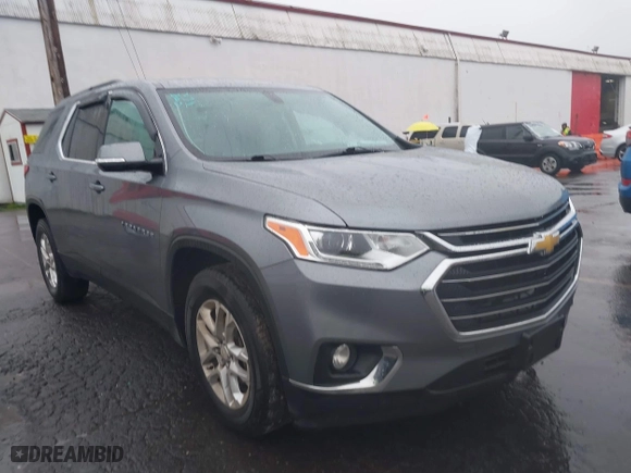 2019 Chevrolet Traverse LT Cloth with VIN 1GNEVGKW5KJ294534, listed as a IAAI auction lot 41241856 with 61,116 mi miles. Bid and sale history available at carsss.com. Image 1.