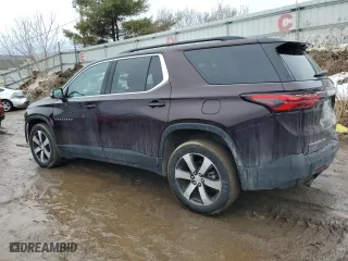 2023 Chevrolet Traverse LT Leather with VIN 1GNEVHKW9PJ153656, listed as a Copart auction lot 46680625 with 11,470 mi miles and Clean Title. Bid and sale history available at carsss.com. Image 2.