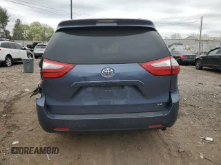 2016 Toyota Sienna LE AAS with VIN 5TDKK3DC5GS747769, listed as a Copart auction lot 53871075 with 379,303 mi miles and Salvage Title. Bid and sale history available at carsss.com. Image 6.