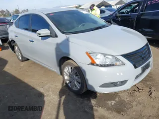 2014 Nissan Sentra SV with VIN 3N1AB7AP5EY279142, listed as a IAAI auction lot 41491575 with 125,424 mi miles and . Bid and sale history available at DreamBid. Image 1.