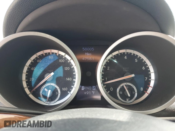 2009 Mercedes-Benz SLK 350 z VIN WDBWK58F49F209793, wystawiony jako Copart lot #58807035 z przebiegiem 58 005 mil mil oraz Szkoda całkowita • Salvage title. Historia ofert i sprzedaży dostępna na DreamBid. Obrazek 9.