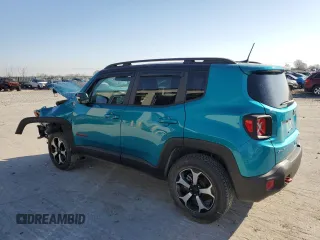 2022 Jeep Renegade Trailhawk with VIN ZACNJDC19NPN67837, listed as a Copart auction lot 48303205 with 16,855 mi miles and Salvage Title. Bid and sale history available at DreamBid. Image 2.