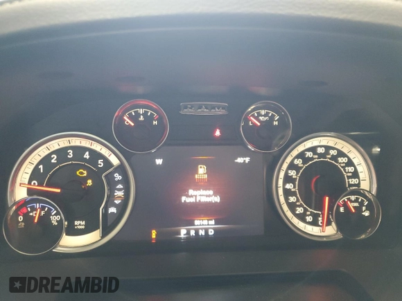 2018 Ram 2500 Laramie с VIN 3C6UR5FL6JG347651, выставлен на аукционе Copart как лот 62389185 с пробегом 58 148 миль миль и Списание • Salvage title. История ставок и продаж доступна на DreamBid. Изображение 9.