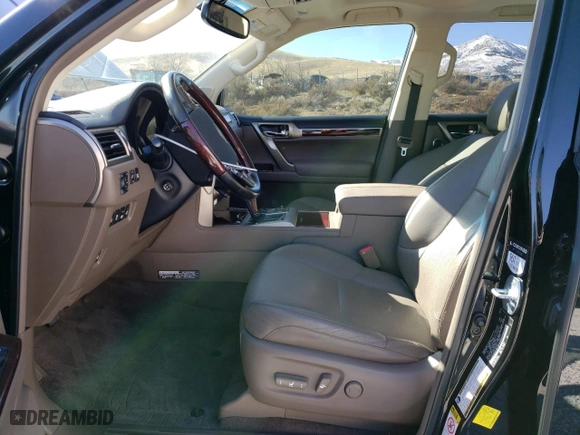 2018 Lexus GX with VIN JTJJM7FX1J5183819, listed as a Copart auction lot 44490355 with 53,789 mi miles and Salvage Title. Bid and sale history available at carsss.com. Image 7.