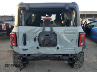 2023 Ford Bronco with VIN 1FMDE5CH2PLA83632, listed as a Copart auction lot 73274023 with 16,260 mi miles. Bid and sale history available at carsss.com. Image 6.