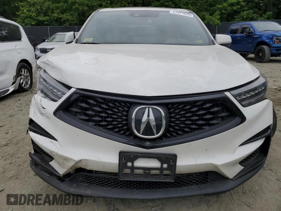 2021 Acura RDX w/A-Spec Package with VIN 5J8TC2H68ML048375, listed as a Copart auction lot 57971645 with Not provided miles and Salvage title. Bid and sale history available at DreamBid. Image 5.