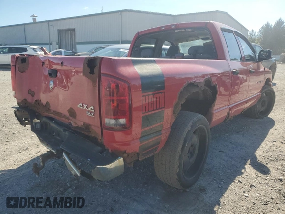 2006 Dodge 1500 SLT with VIN 1D7HU18206S683338, listed as a Copart auction lot 55272635 with 242,911 mi miles and Non Repairable. Bid and sale history available at carsss.com. Image 3.