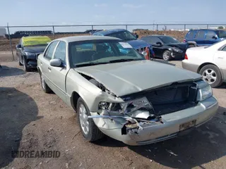 2003 Mercury Grand Marquis LS Premium with VIN 2MEFM75W03X675131, listed as a IAAI auction lot 41913256 with 116,534 mi miles and . Bid and sale history available at DreamBid. Image 1.