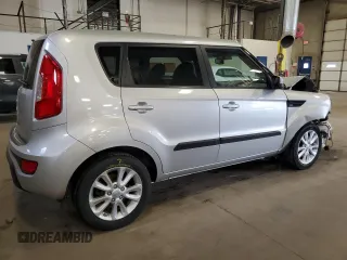 2012 Kia Soul + with VIN KNDJT2A66C7386879, listed as a Copart auction lot 54155375 with 40,043 mi miles and Salvage Title. Bid and sale history available at DreamBid. Image 3.